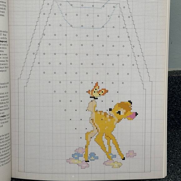 The Disney Book of Knitting by Coss & Robinson 1989 - Picture 7 of 9